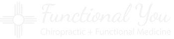 Functional You Chiropractic & Functional Medicine Logo in white